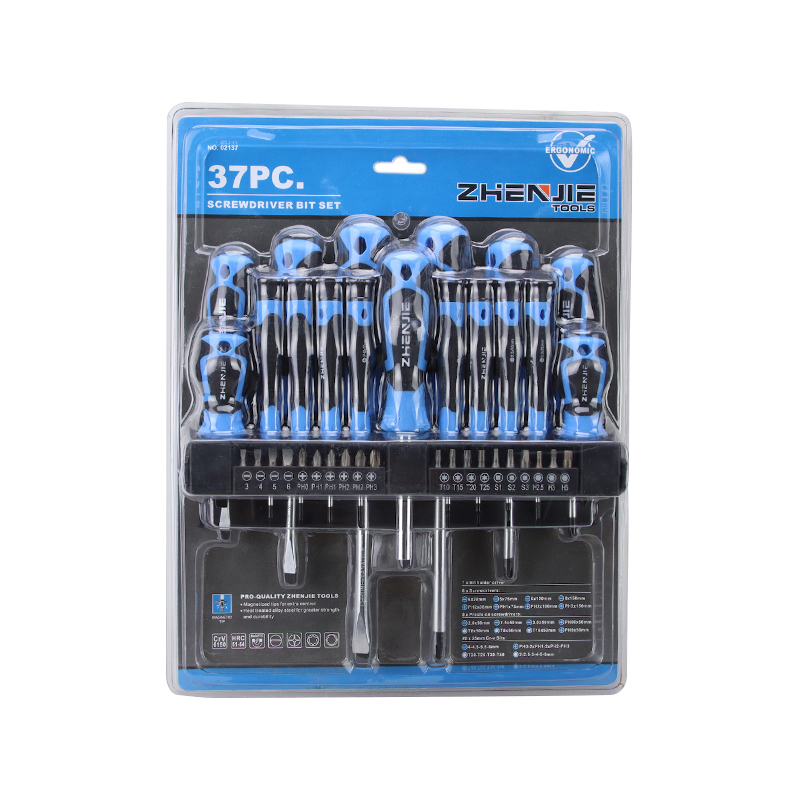 37pcs Set Bit Pemutar Skru Pemegang Rekaan Ergonomik