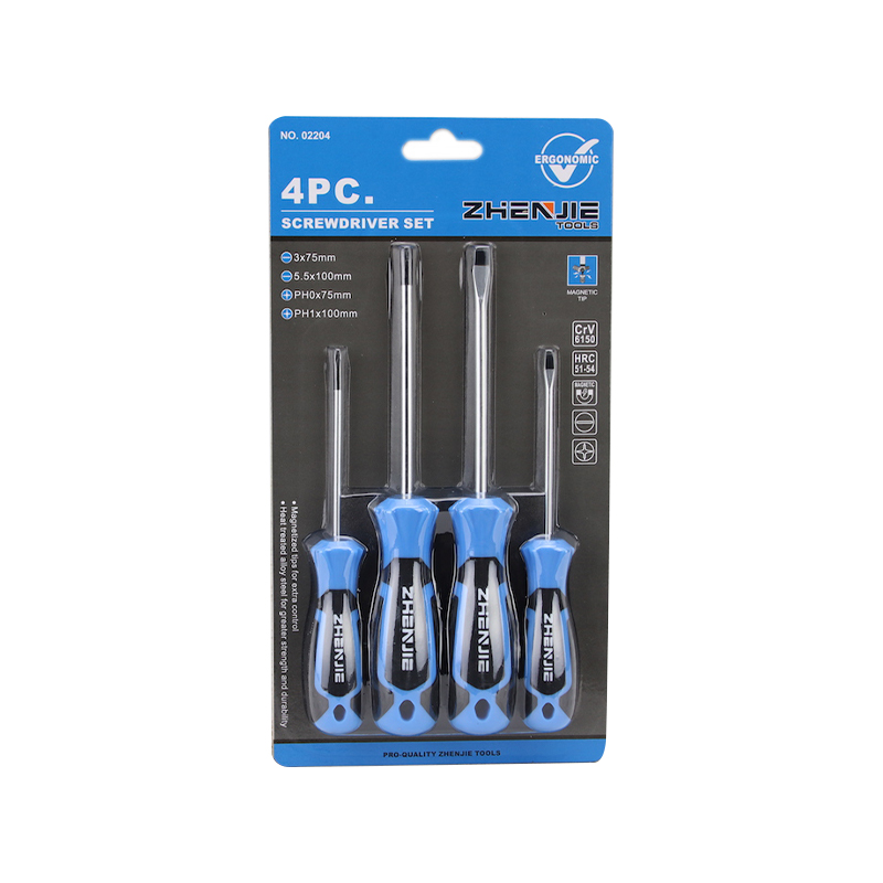 4pcs Set Bit Pemutar Skru Pemegang Rekaan Ergonomik