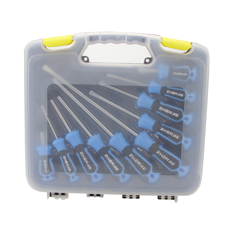 10pcs Set Bit Pemutar Skru Pemegang Rekaan Ergonomik
