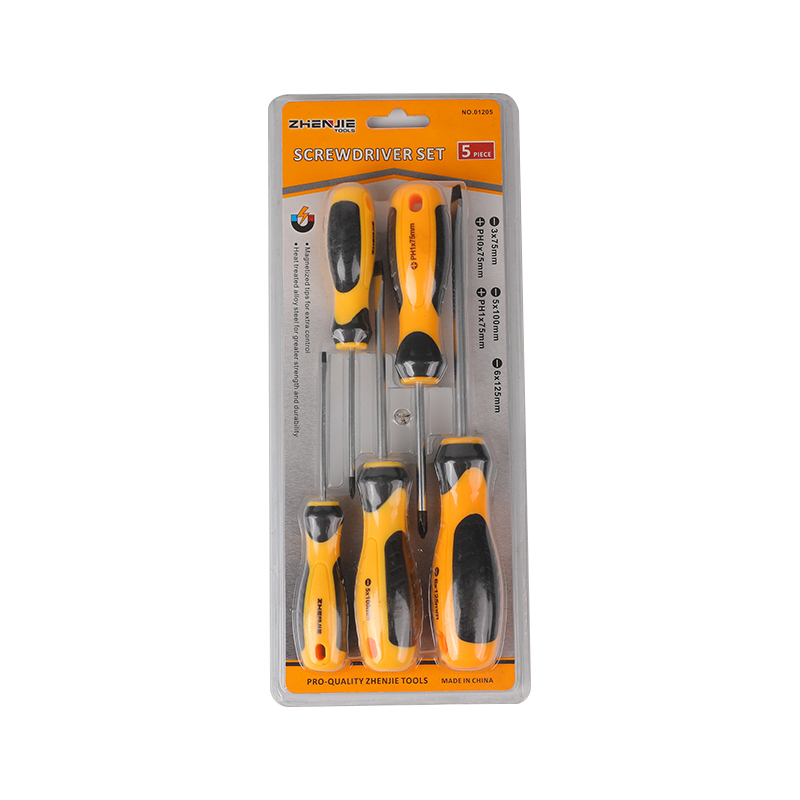 Set Pemutar Skru 5pcs Slotted & Phillips