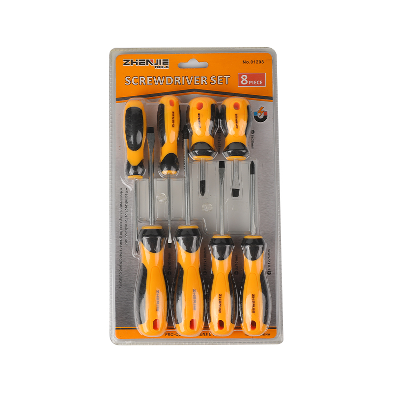 Set Pemutar Skru 8pcs Slotted & Phillips
