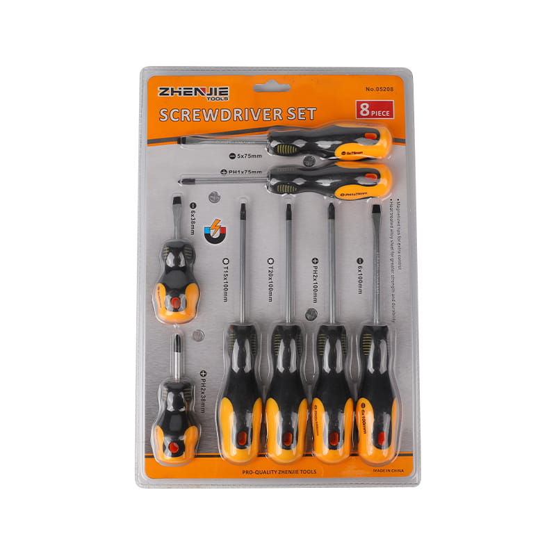 8pcs Set Pemutar Skru Phillips Torx CRV Berslot
