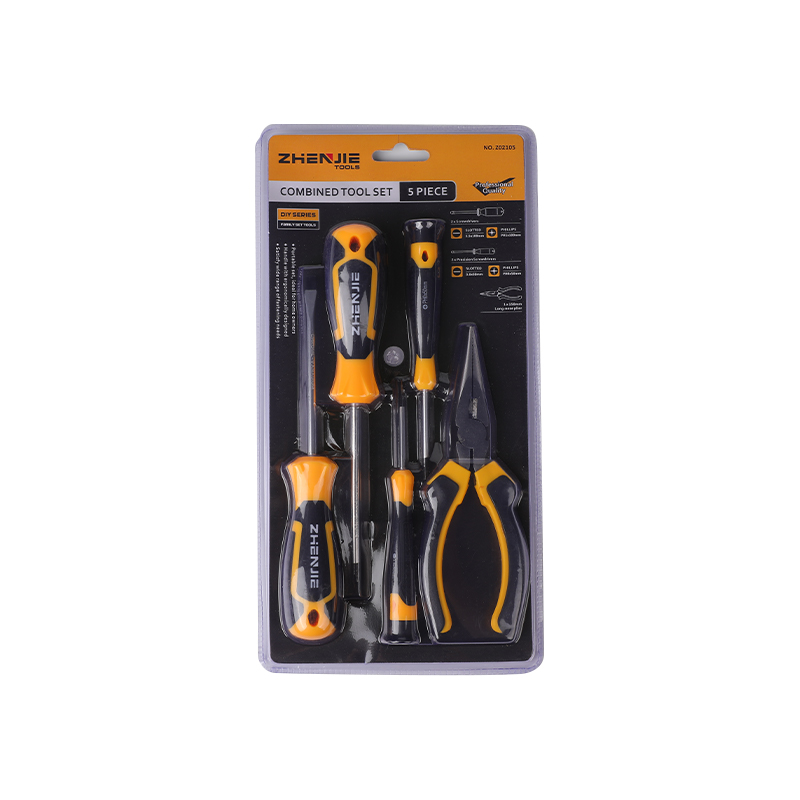 Set Playar Pemutar Skru 5pcs Slotted & Phillips CRV