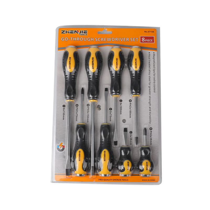 Set Pemutar Skru Gabungan Bit Torx Bit Pelbagai guna Alat 8pcs