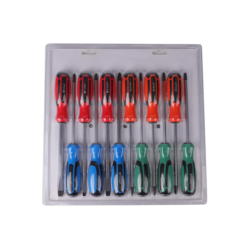 12pcs Warna campuran Set Pemutar Skru Profesional