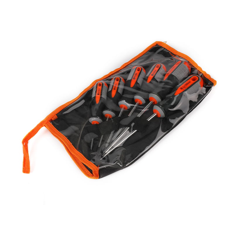 7pcs Pembungkusan beg kain plastik Set Pemutar Skru Profesional