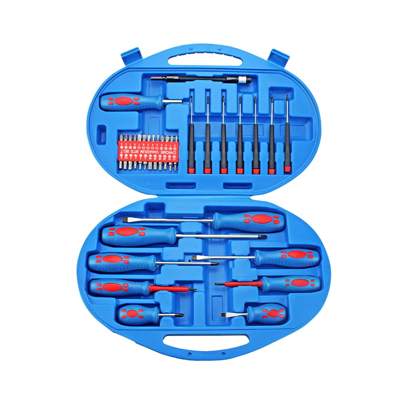 Set Bit Pemutar Skru CRV Pembungkusan BMC 42pcs
