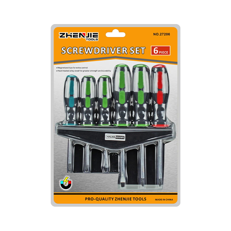 6pcs Set Pemutar Skru Phillips Pozidriv CRV Berslot