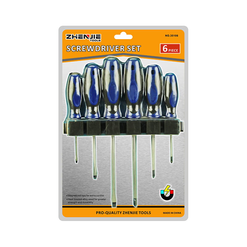 6pcs Set Pemutar Skru Phillips Berslot Petua Bermagnet