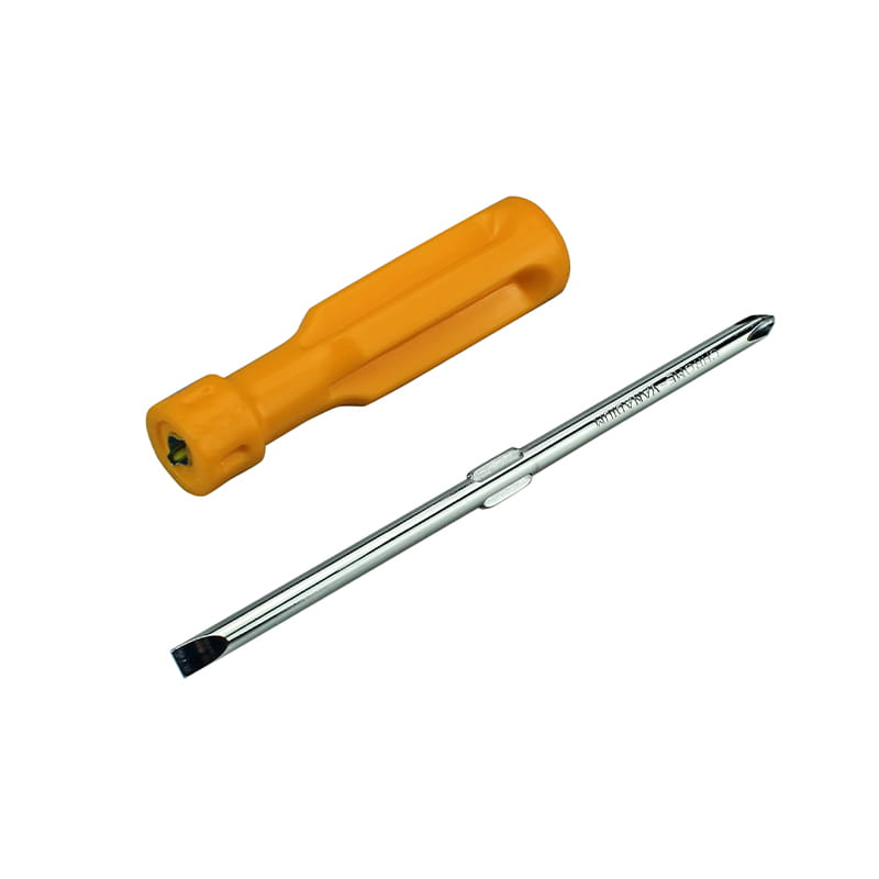 2 dalam 1 (6mm-PH2)*150mm Pemutar Skru Pemegang Kuning