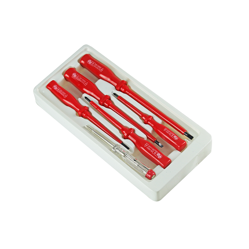 Set Pemutar Skru Bertebat Pembungkusan Kotak 6pcs