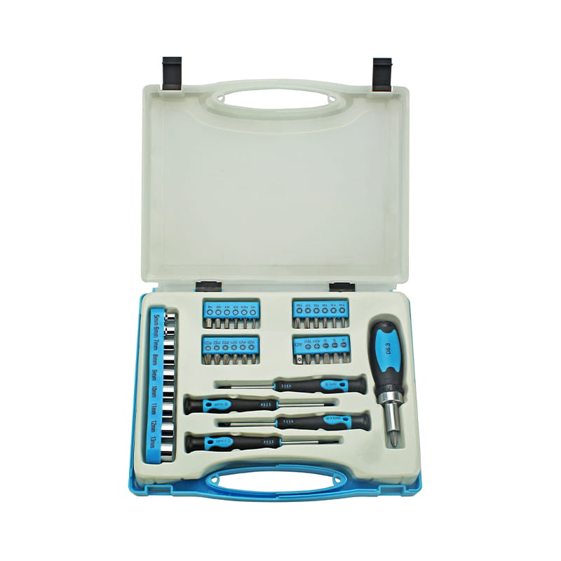 39pcs Set Soket & Ratchet Bit